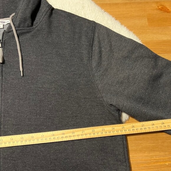 Colosseum Dark Gray Fleece Drawstring Kangaroo Pocket Hoodie Sweater Size XL - Picture 9 of 12